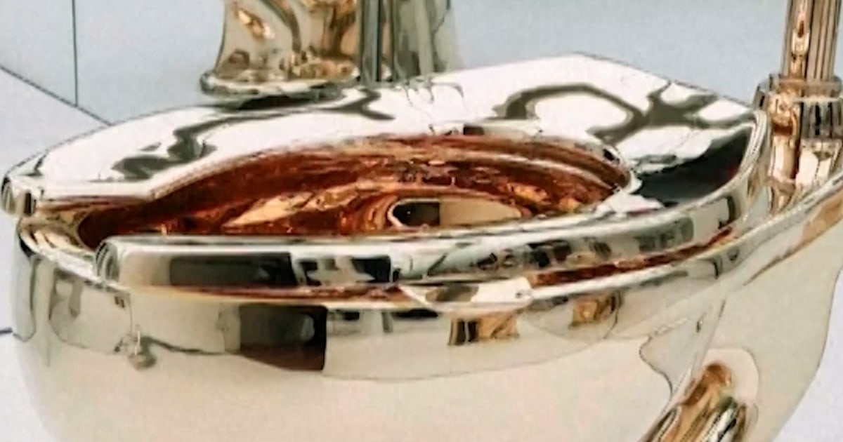 Už auksinį tualetą aukcione tikimasi gauti 10 mln