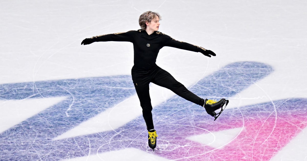 JAV dailiojo čiuožimo medalio viltis nusileido vienam čiuožėjui. Ilia Malinin buvo auksinė.